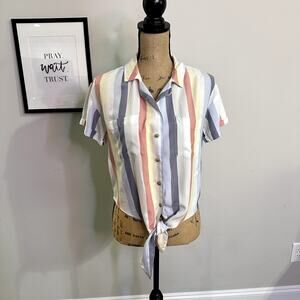 Hollister Women Size S Multicolor Top